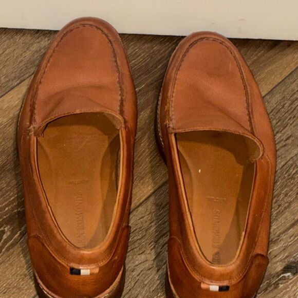 Allen Edmonds Wilder Brown Leather Loafers Classic Slip-On Dress Shoes 11.5 EEE - Picture 2 of 8